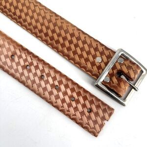 CLC Custom Leathercraft Men’s Tan Leather Heavy Duty Work Belt L/XL Made in USA